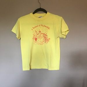 Vintage McDonalds party t shirt